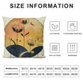 thumbnail image 5 of Nawypu  Boho Abstract Modern Art Decorative Throw Pillow Cover, Minimalist Geometric Bohemian Sun Moon Decoration, Botanical Plant Square Pillowcase Cushion Case Sofa Couch Home Decor, 5 of 5