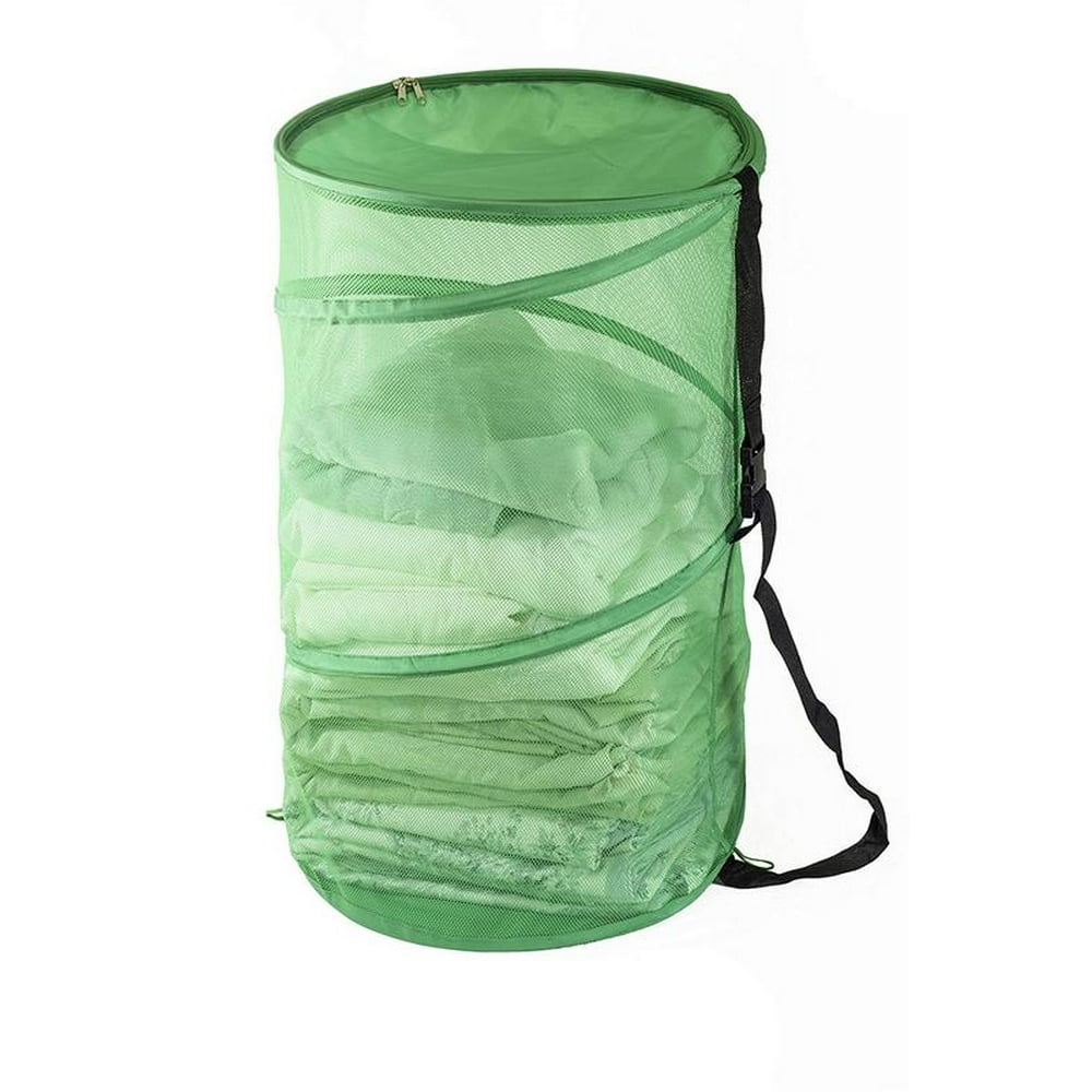 Maypes Portable, Durable PopUp Collapsible Wire Mesh Laundry Hamper