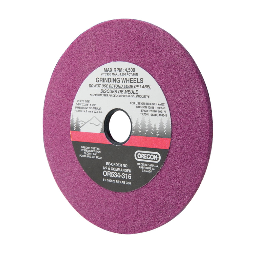 Oregon OR534316A Grinding Wheel 3 16" Inch Chainsaw Sharpening