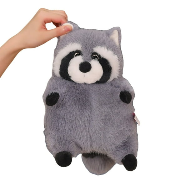Realistic Raccoon Plush Toy Doll - Fun Friends Plush Toys, Super Soft Stuffed Animals, Cute Plush Animals in Zoos