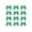 St. Patrick's Day-A, variant on 12PCS Velvet Bows Christmas Tree Decorations, Luxurious Soft Tie-On Bows Xmas Ornaments for Tree Home Coquette Room Birthday Party Front Door Wedding Holiday Decor, Black