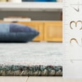 thumbnail image 4 of SAFAVIEH Anatolia Kimberly Distressed Runner Rug, Teal/Brown, 2'3" x 8', 4 of 7