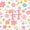 Colorful H, variant on meiyoeat Girls Personalized Monogram M Gifts 7-Piece Twin Bedding Sets For Kids,Watercolor Kawaii Floral Bedding Comforter Set,pink Reversible