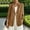 Brown, variant on Cotton Linen Blazer for Women Business Casual Lightweight Lapel Suit Jacket long Sleeve Work Office Relaxed Fit Everyday Coat Gold M