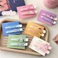 thumbnail image 1 of Clip de pelo Kawaii Sanrio Anime Cinnamoroll Melody Kuromi Gradual lindo Clip de boca afilado, dibujos animados, dulce Clip de pelo, regalos para niñas, Juguetes, 1 of 5