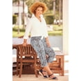 thumbnail image 5 of Catherines Women's Plus Size Liz&Me Chino Tab Capri, 5 of 5