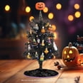 thumbnail image 2 of Old World Christmas 5.25In Mini Pumpkin Head Tree Topper, Plastic, Jack-O-Lantern Halloween 89845, 2 of 3