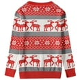 thumbnail image 2 of Camii Mia Big Girls Ugly Christmas Sweater Knite Pullover Xmas Reindeer Elk Girls Sweaters, 2 of 8