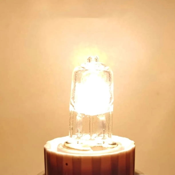 Bombillas halógenas ecológicas G9 de 220-240V, 20W, 25W, 40W, 60W, cápsula LED, cuentas insertadas, bombilla halógena de cristal, blanco cálido, 10 Uds.
