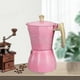 thumbnail image 2 of Latte Mocha Coffee Maker Italian Moka Espresso Percolator Hot, 2 of 3