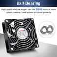 thumbnail image 3 of Ventilador de caja Wathai EC Industrial 120 mm x 38 mm 110-240 V 6 W 116 CFM, 3 of 7