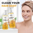 thumbnail image 4 of Shower Duo Shampoo & Conditioner Bundle with Vitamin C & Rosemary Oil, Cleansing Shampoo & Hydrating Conditioner, No Sulfates, Silicones, or Parabens, 14 fl oz (Pack of 2), 4 of 9