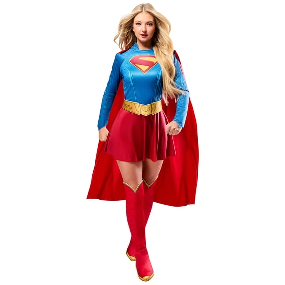 Supergirl Movie Supergirl Deluxe Costume for Adults by Rubies, Women's Small
