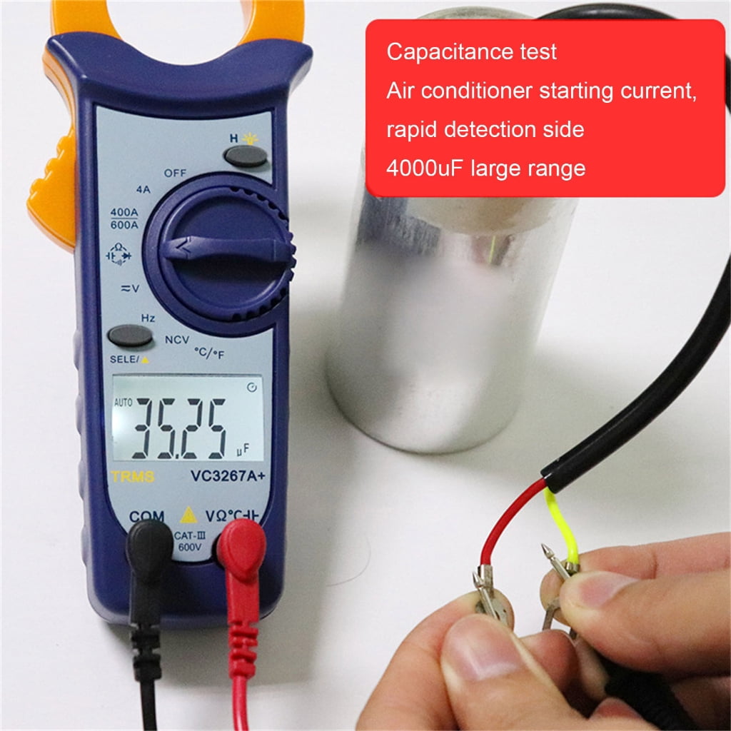 Zorvai Professional Digital Clamp Multimeter Featuring Voltages Current Testing And Auto Ranges Function