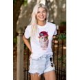 thumbnail image 3 of Fashion Girl Funny Crazy Cat Lady Women's Plus Size Graphic Tee Brisco Brands 2X, 3 of 5
