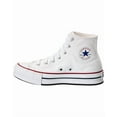 thumbnail image 2 of Converse Chuck Taylor All Star Eva Lift Canvas High-Top Sneaker, 5.5, White, 2 of 5