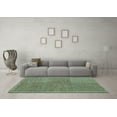 thumbnail image 3 of Ahgly Company Indoor Rectangle Abstract Light Blue Modern Area Rugs, 2' x 4', 3 of 4