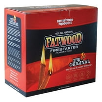 FATWOOD Wood Products Int'l 9987 Firestarter.125 Cu. Ft, 5-Lbs. - Quantity 44