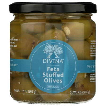 OLIVES STUFFED WITH FETA CHEESE IN OIL