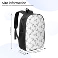 thumbnail image 2 of Xecao Antenna Icon print Travel Backpack, Large Computer Backpack for Men Women, College School Rucksack Book Bag, 2 of 5