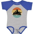 thumbnail image 3 of Inktastic Snowmobile Retro Sunset Boys or Girls Baby Bodysuit, 3 of 5
