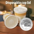 thumbnail image 5 of Seallock 16Oz Commercial Disposable Cup Lids 50-Piece Pack, Spill-Proof One-Second Closure, Food-Grade Pp Deformable Elastic Locking Edge Compatible With 8.5-9.3Cm Cups For Hot, 5 of 6
