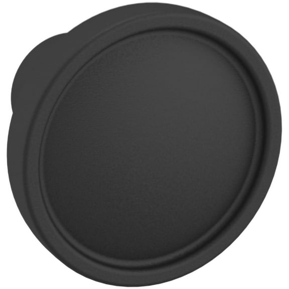 Baldwin 4403.Bin Tulip 1-1/2" Mushroom Cabinet Knob From The Estate Collection - Black