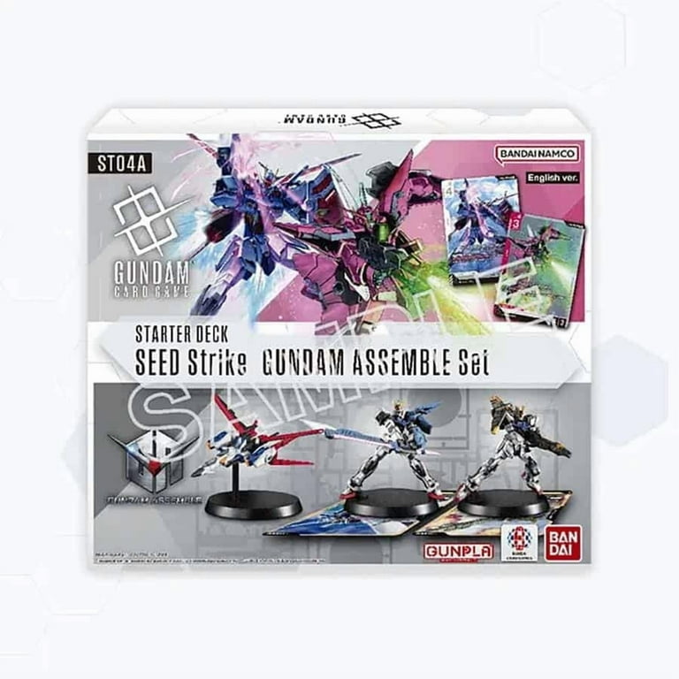GUNDAM CARD GAME 未開封セット Gundam Card Game Assemble Starter Set Zeon's Rush SEED Strike
