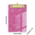 thumbnail image 3 of Daiosportswear A4 Glitter Acrylic Folder,5.9x3.9x0.8in office Clipboard,Plastic,Durable,Foldable,Pen Slot,Metal Clip,Student/office Use,Meeting Records,Writing Pad,Portable,Document Organizer, 3 of 6