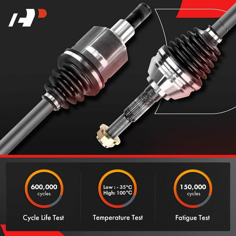 A-Premium Pair (2) Front CV Axle Shaft Assembly Compatible A-Premium Pair (2) Front CV Axle Shaft Assembly Compatible