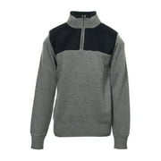 Field Gear Men's Charcoal Knit Cotton Blend 1/2 Half Zip Sweater $90 - Picture 8 of 8
