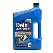 Chevron Delo Diesel Motor Oil XLE Synthetic Blend 10W-30, 1 Gallon (3 Pack)