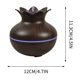 thumbnail image 4 of Humidificador de aromaterapia | Purificador de aire difusor de grano de madera | 330ml Niebla Fría con Luz Nocturna | Funcionamiento silencioso alimentado por USB | Decoración de escritorio de, 4 of 6