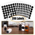 thumbnail image 3 of Organizador de especias SWOMMOLY con 32 tarros de cristal y etiquetas, 3 of 7
