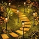 thumbnail image 2 of Kidsjoy Solares Luces para Exteriores, Paquete de 8 Luces Solares Brillantes para Exteriores, Luces Solares Impermeables para Jardín IP65, Iluminación de Paisaje con Energía Solar para Patio, Pasarela, Camino de Entrada (Blanco Cálido), 2 of 12