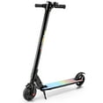 thumbnail image 3 of SANOPY 250W Electric Scooter Adults,20Miles Range & 15.5 Mph, 6.5" Solid Tires,Max Load 220 Lbs,Commuting E Scooter,Black, 3 of 8