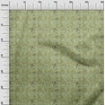 thumbnail image 3 of oneOone Cotton Silk Light Green Fabric Batik Sewing Material Print Fabric By The Yard 42 Inch Wide, 3 of 5