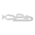 thumbnail image 3 of Christmas Light Clips, Plastic Material Easy Installation Outdoor Light Clips  For Standard Gutters, 3 of 9
