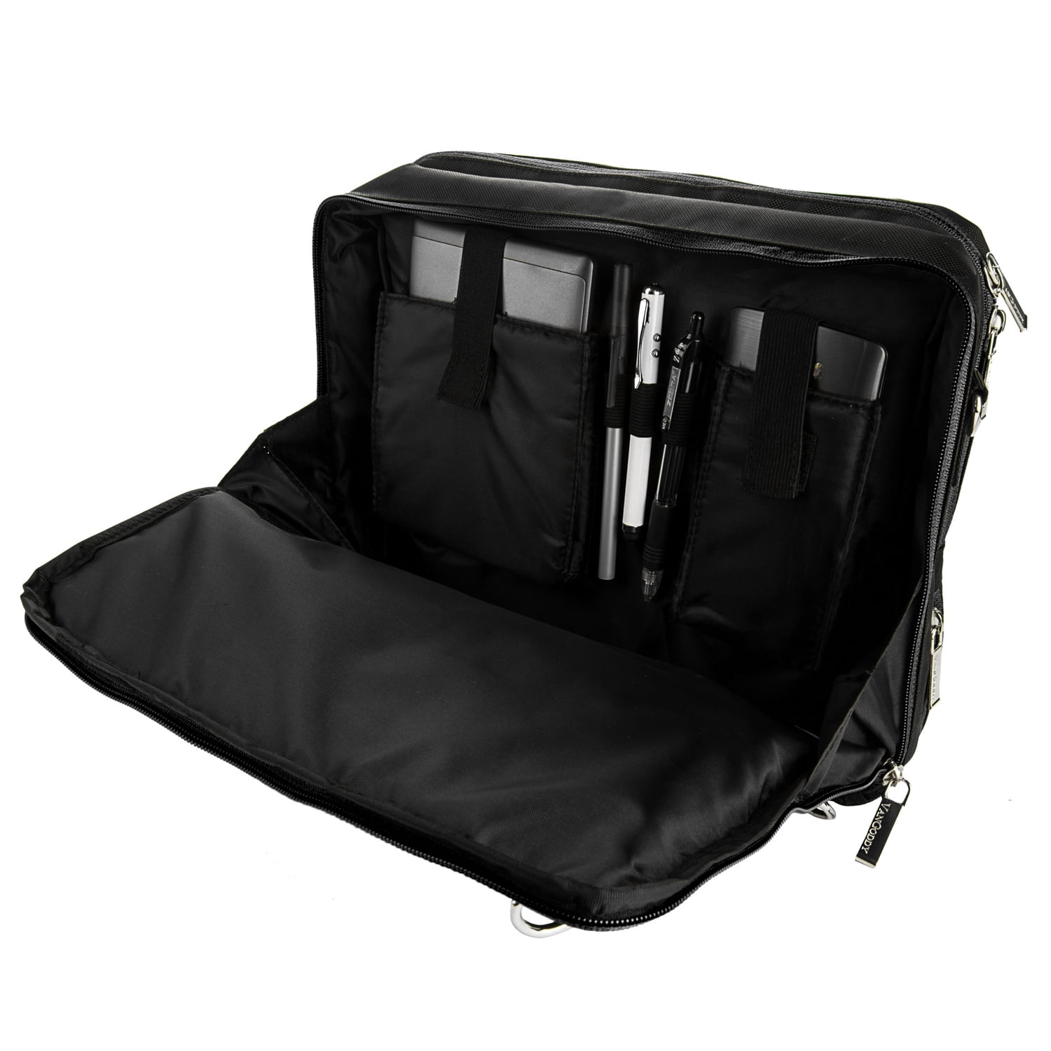 13 to 14 Inch Laptop Bag with Cable Organizer with 7 Ports USB Data Hub