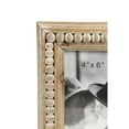 thumbnail image 4 of DecMode 3-Opening 4" x 6" Beaded Brown Photo Frame, 4 of 7