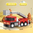 thumbnail image 1 of Lego Block Car Small Particle Children's Toy Car Sports Car Assembled Block Racing Fire Truck Toy Model, 1 of 5