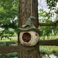 thumbnail image 6 of TERGAYEE Bird Feeder Hummingbird's Lair Hanging Tree Hummingbird Warm Lair Outdoor Courtyard Resin Decoration Bird Feeding Device Garden Decor, 6 of 9