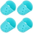 thumbnail image 3 of 4pcs Guitar Playing Left Hand Fingertip Protector Ukulele Guitar Fingertip Silicone Protective Cover, 3 of 7