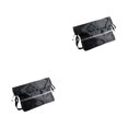 thumbnail image 1 of Asiento de silla de ruedas Matsuzay 2piezas Negro 58cmx13cmx35cm, 1 of 1