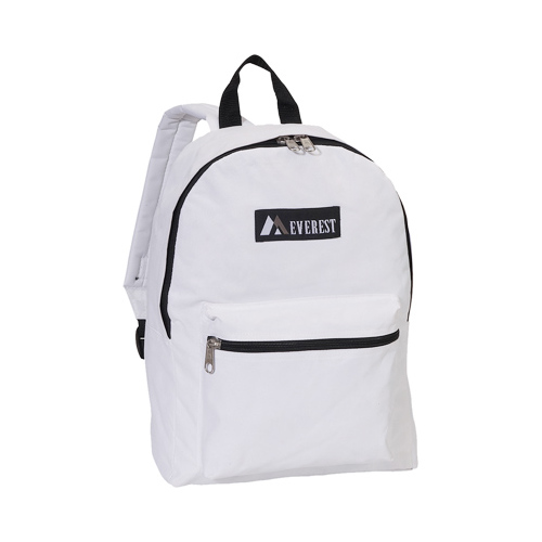white book bags