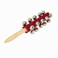 thumbnail image 1 of Cascabeles Amonsee Instrumentos Musicales para Fiestas Para Bailar Madera + Acero inoxidable 26 x 6 cm, 1 of 7