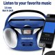thumbnail image 5 of Magnavox MD6924-BL Portable Top Loading CD Boombox con radio estéreo A, 5 of 5