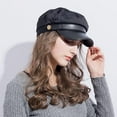 thumbnail image 5 of Chauffeur Hat for Men Women, Classic Vintage Captain Hat Newsboy Cap Costume Hats, 5 of 7