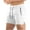 White, variant on Floenr Mens Shorts,Men Solid Breathable Fitness Sports Quick Dry Running Training Pants Shorts