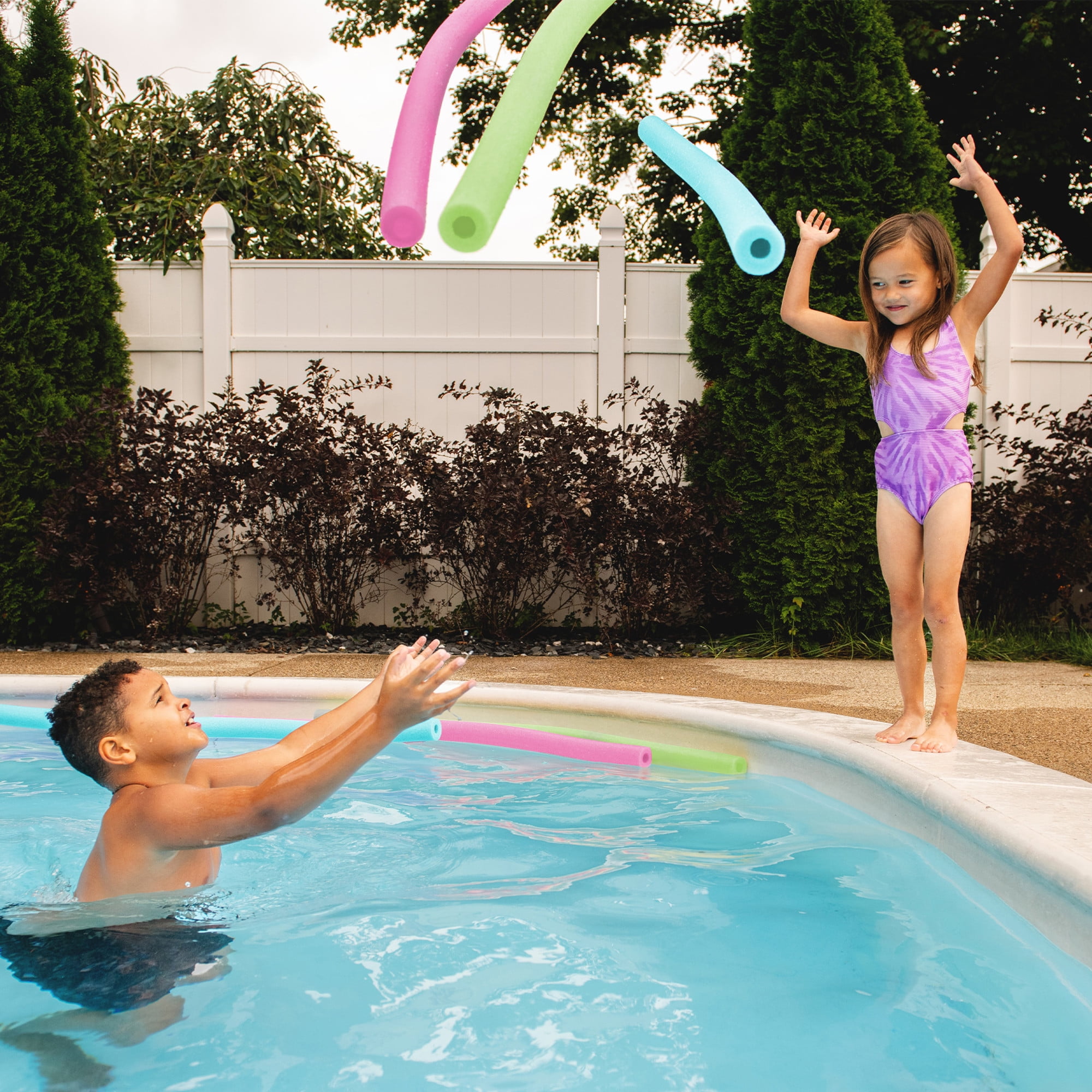 Big Joe Swim Pool Noodle (Single Unit), Teal, 50 inches long, 2.25 inches wide
